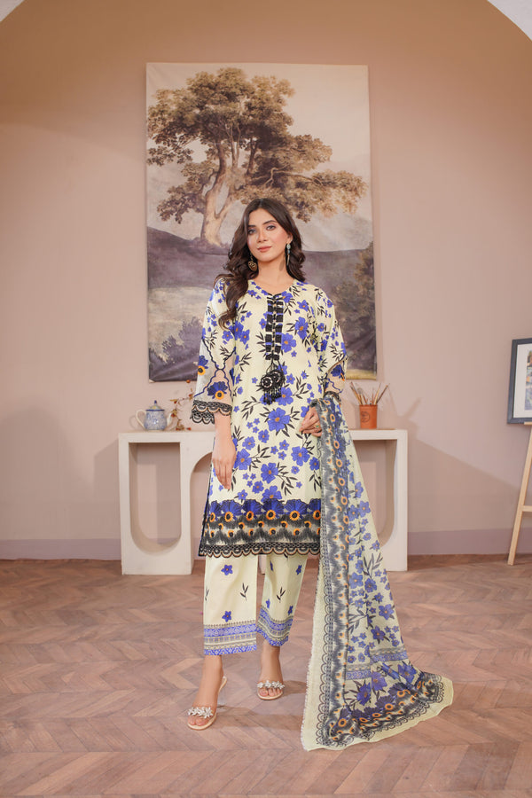 Summer Lawn – Cotton Cloud