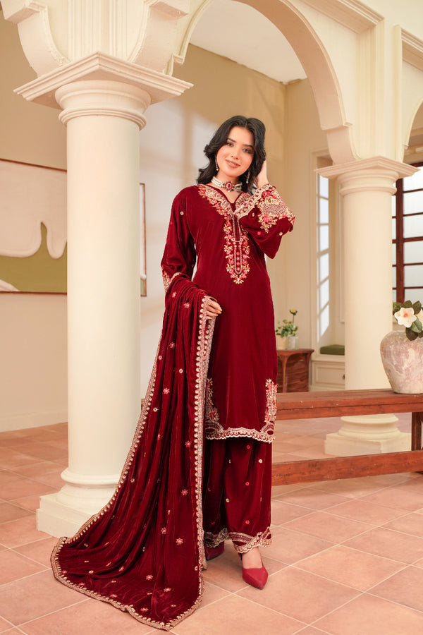Luxury Velvet Dress